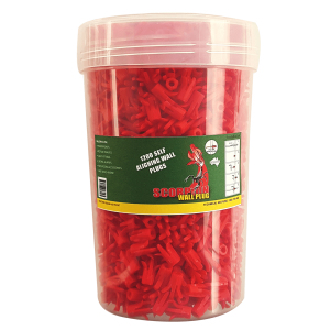 1200 pieces Scorpion Self-Aligning Wall Plugs per container